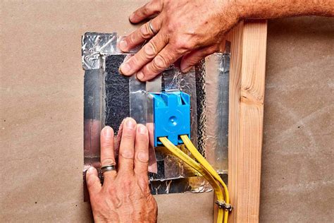 how to insulate electrical boxes in attic|attic electrical box sealing.